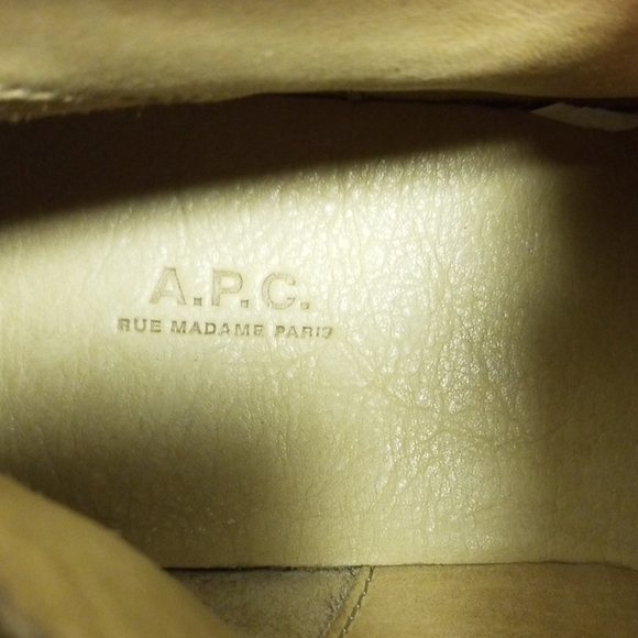A.P.C. Brown Desert Suade Boots size 41 - Picture 4 of 8